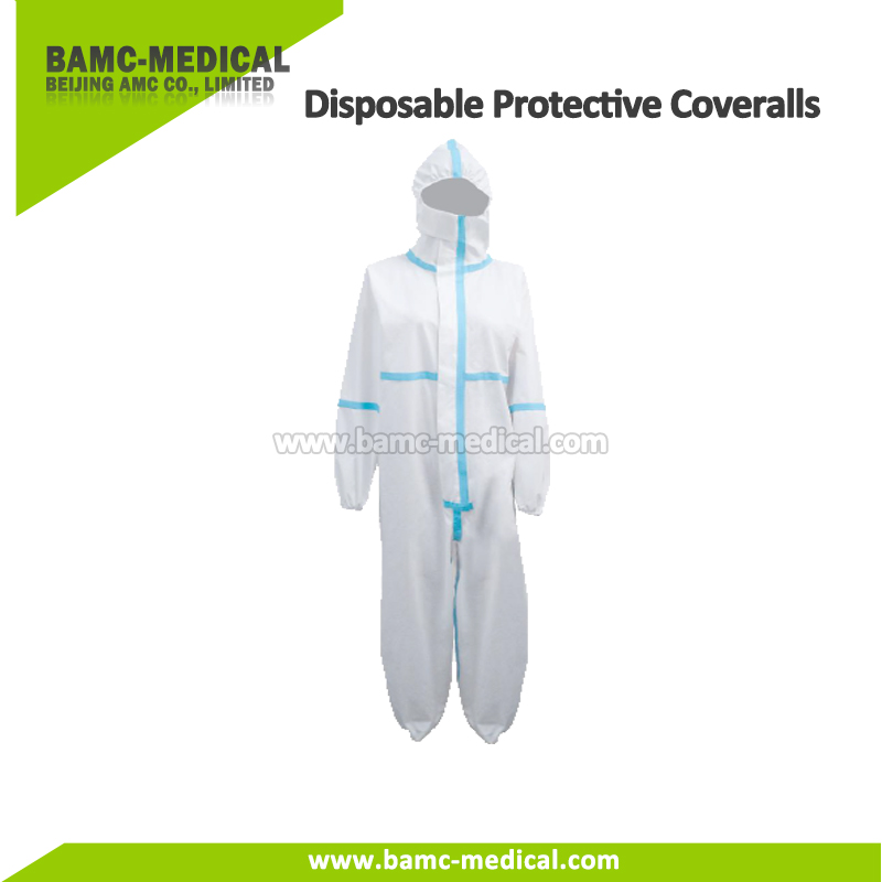 Protection Coveralls Safety Disposable Non-Woven Clothing for Hospital