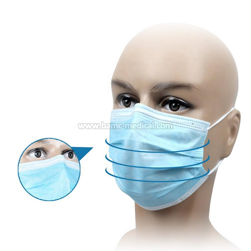 Surgical 3ply Mask Medical Grade Non-woven Disposable Protection Mask