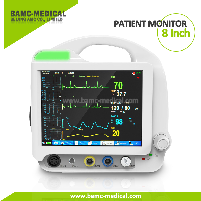 8 Inch Patient Monitor Multi-parameter