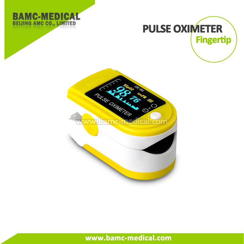 Finger Pulse Oximeter Portable SpO2 Monitoring Homecare
