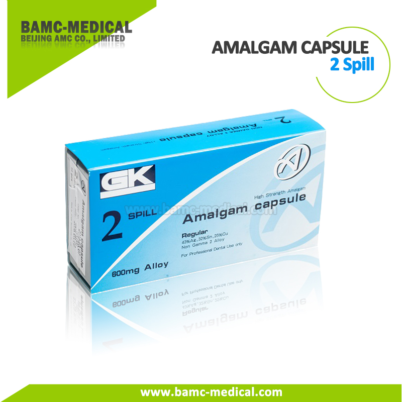2spill 600mg 43%Ag Amalgam Capsule