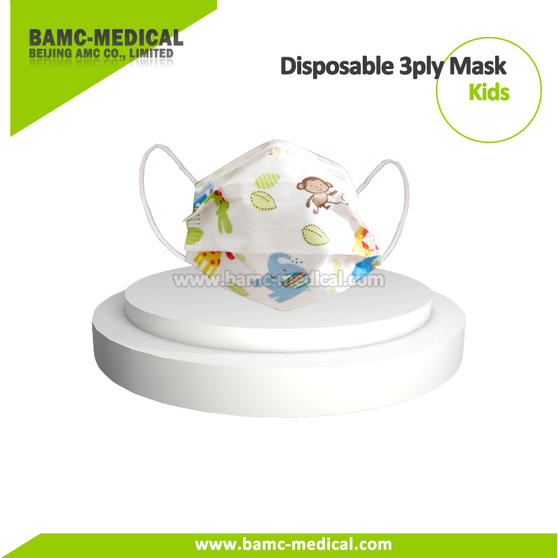Kids 3ply Mask Disposable Protective Safety